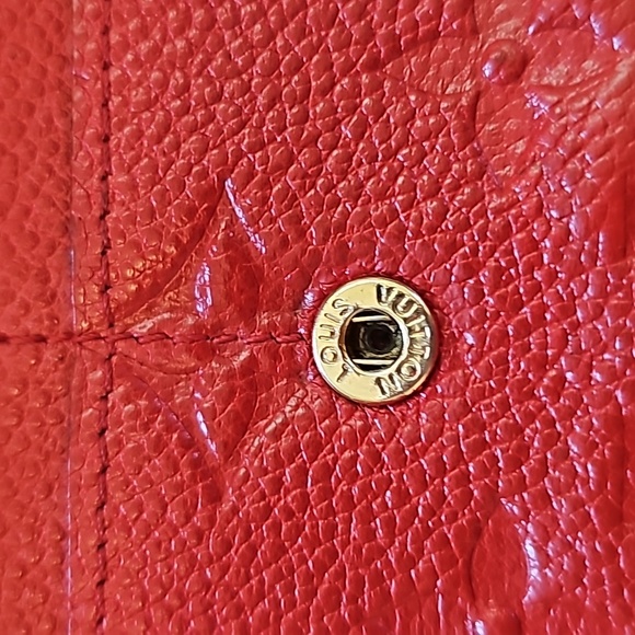 Louis Vuitton Portefeuille Curieuse Empreinte Red Wallet 2in1 - Picture 7 of 17